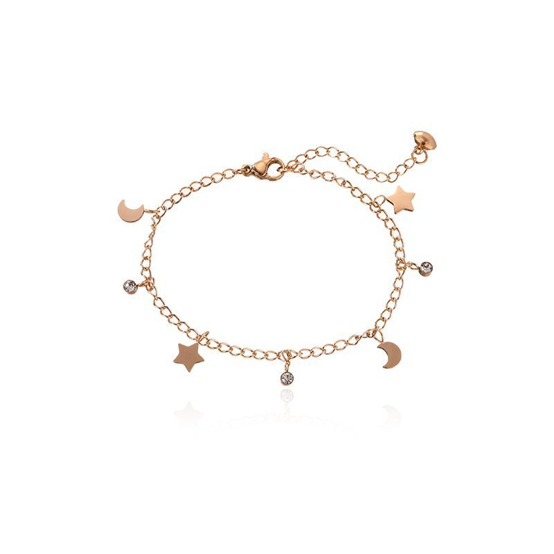 Buy Center Prestige-Star Moon Bracelet Women's Simple Design