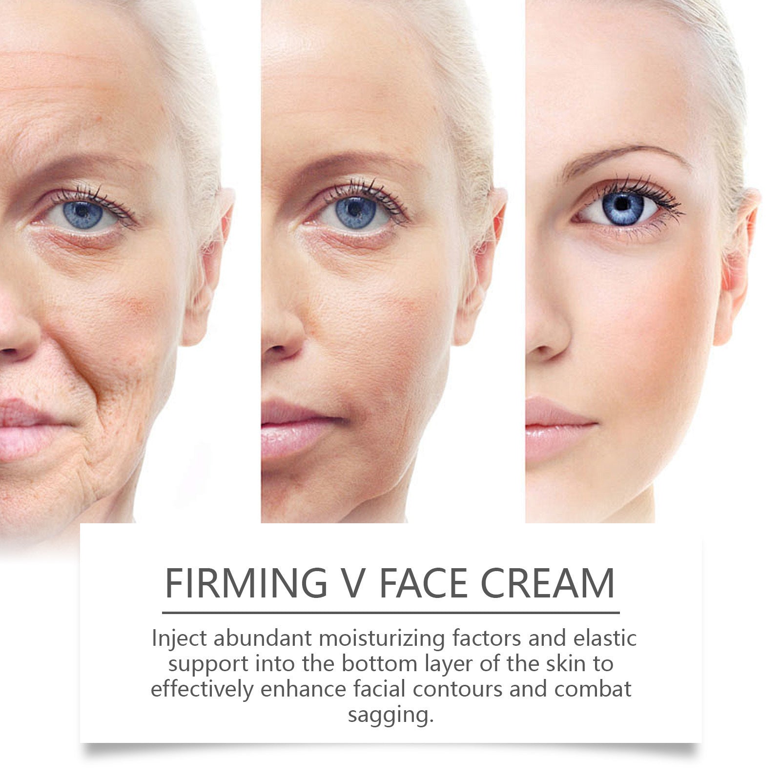 New Firming V Face Care Cream Anti-Aging Line Brightening