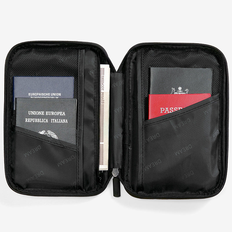 Passport Holder Simple Travel ID Storage Bag