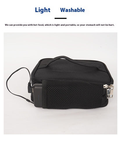 Newly Released at Buy Center: USB Heating Lunch Outdoor Bento Thermal Bag Convenient And Easy To Carry