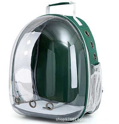 New at Buy Center: Pet Leisure Simple Large Capacity Space Bag Side Green