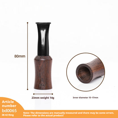 Just Arrived at Buy Center: Cigar Mouth Accessories Briar Filter Tip Blackwood Bd0065HT38 42 Ring