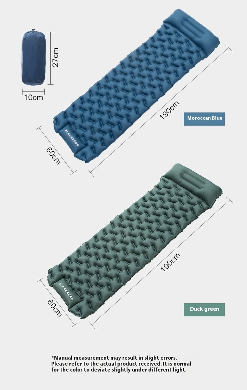 Just Arrived at Buy Center: Honeycomb Press Type Inflatable Mattress Single Thickened Moisture-proof Tent Sleeping Mat