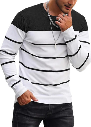 Men's Knitwear Fashion Crew Neck Casual Sweater