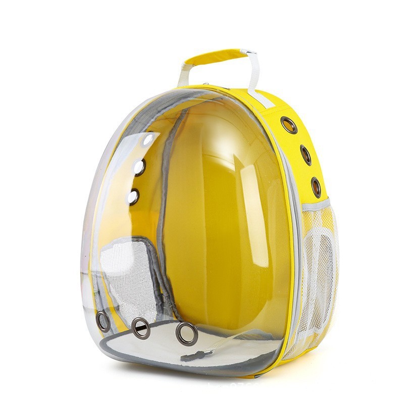 New at Buy Center: Pet Leisure Simple Large Capacity Space Bag Side Open Yellow