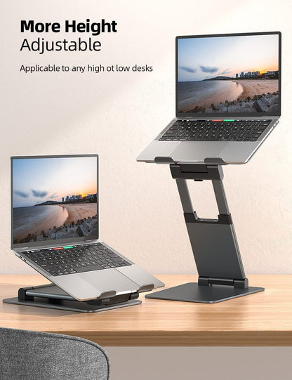 Newly Arrived at Buy Center: Notebook Bracket Laptop Bracket Aluminum Alloy Desktop Adjustable Base 360-degree Rotation