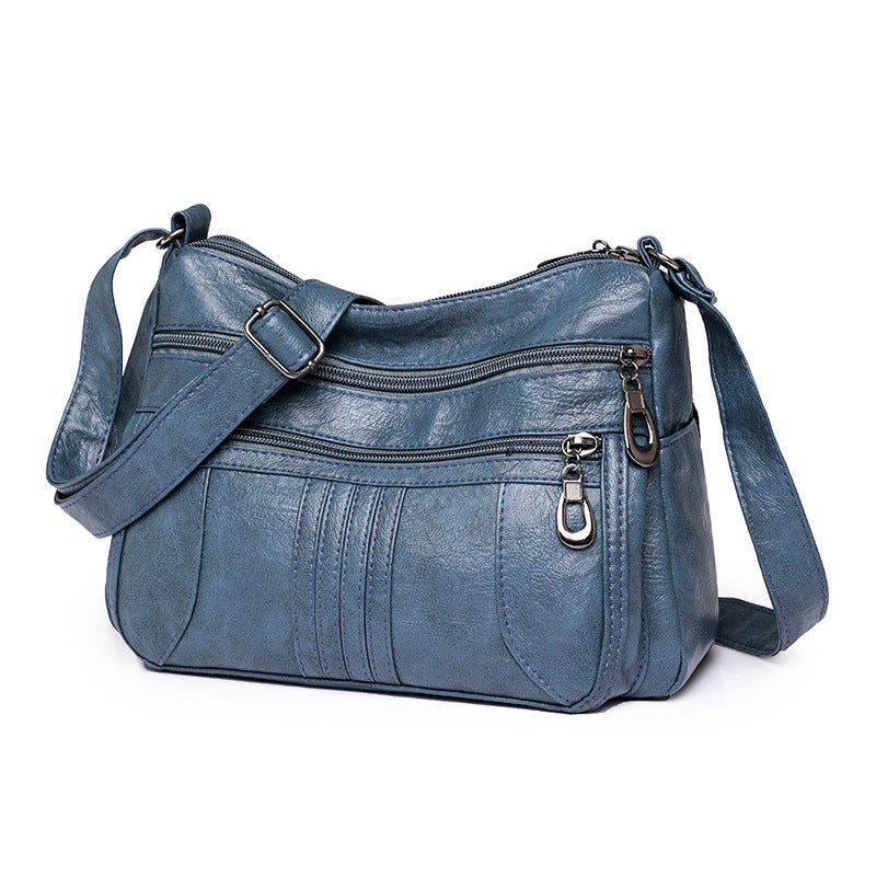 Nuevo bolso bandolera informal para mujer, estilo retro de PU, ligero, para ir al trabajo