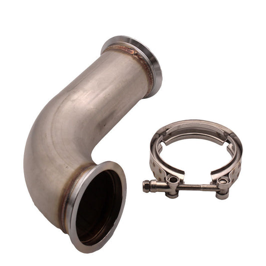 Newly Released at Buy Center: V-shaped Clamp Pipe Short Pipe Stainless Steel Foot Down Pipe Default