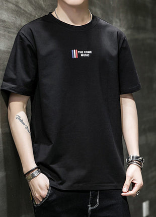 Fashion Trend Skin-friendly Breathable Men's Printed T-shirt