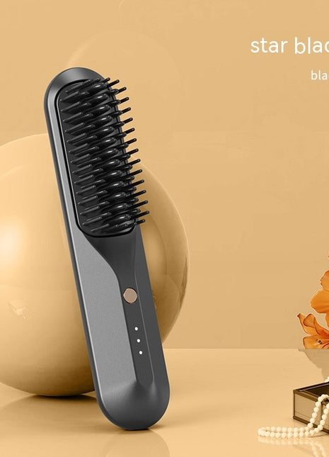 Wireless Straight Comb Portable Quick-heating Direct Hair Charging Straight Comb