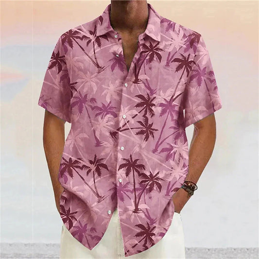 Just Arrived at Buy Center: Pineapple Tropical Beach Men's Top