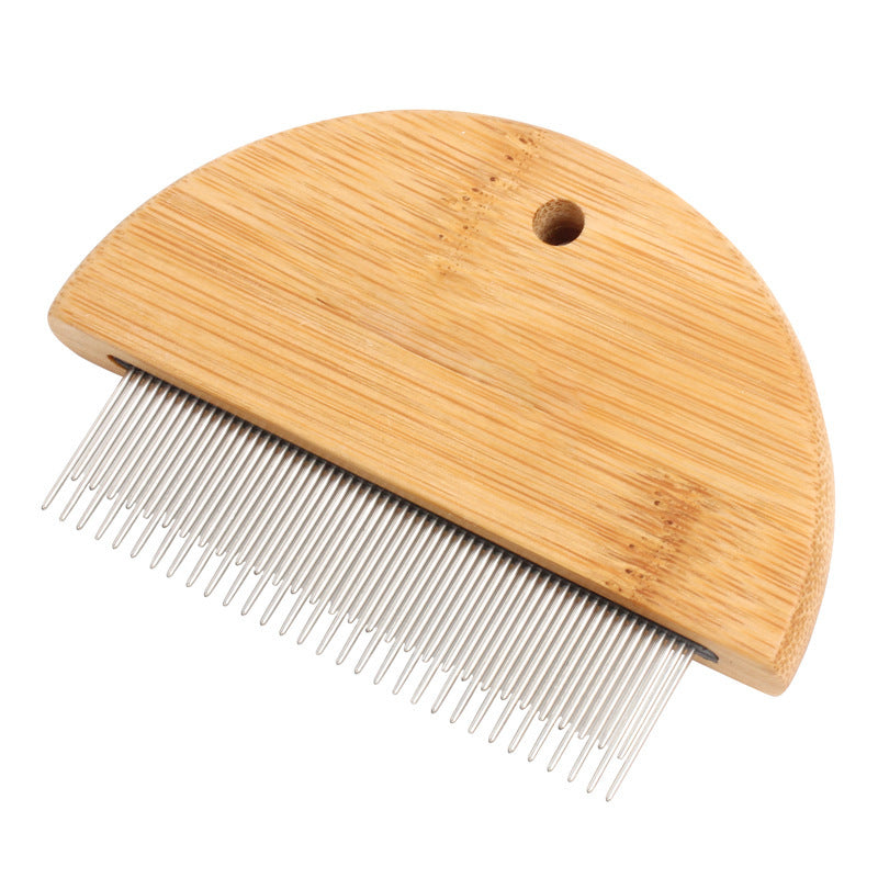 New Flea Comb For Cats Wooden Cat Comb Pet Comb With Rounded-Tip Teeth Tangles And Loose Fur Grooming Comb Tool For Cats Dogs And Rabbits Tangled Hair 61Comb