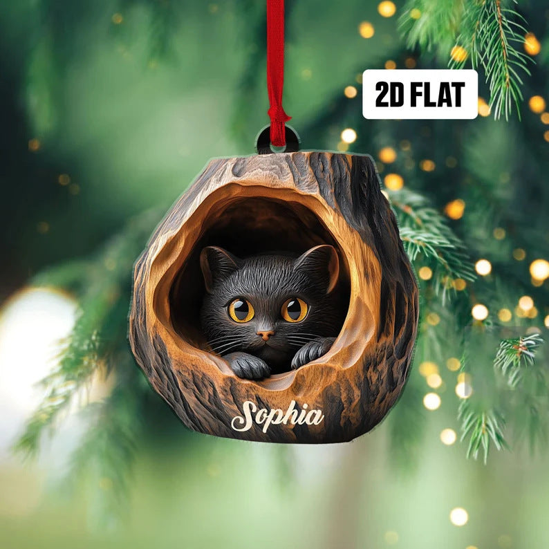 Christmas Tree Decorations Small Animal 2D Flat Print Acrylic Small Pendant Buy Center