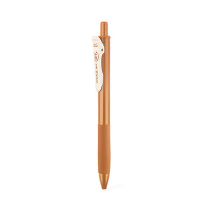 New at Buy Center: Retro Color Gel Pen Set Student Stationery Amber yellow