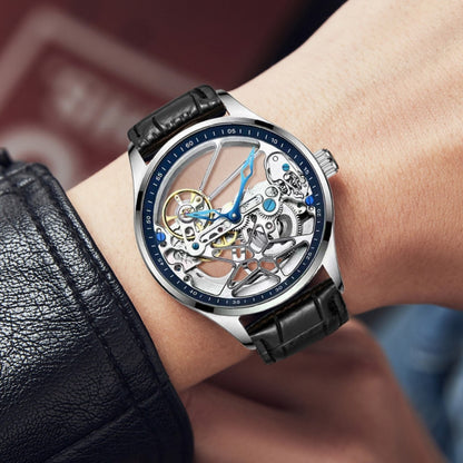 Double-sided Hollow Automatic Mechanical Watch