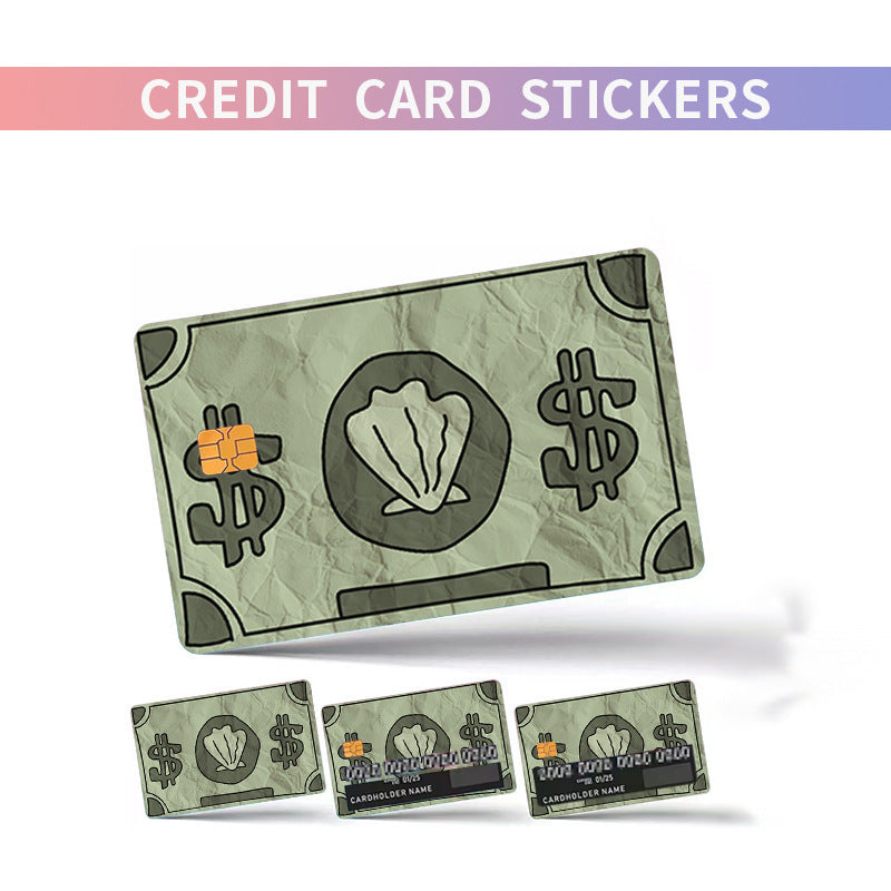 Credit Card Personalized Stickers Buy Center