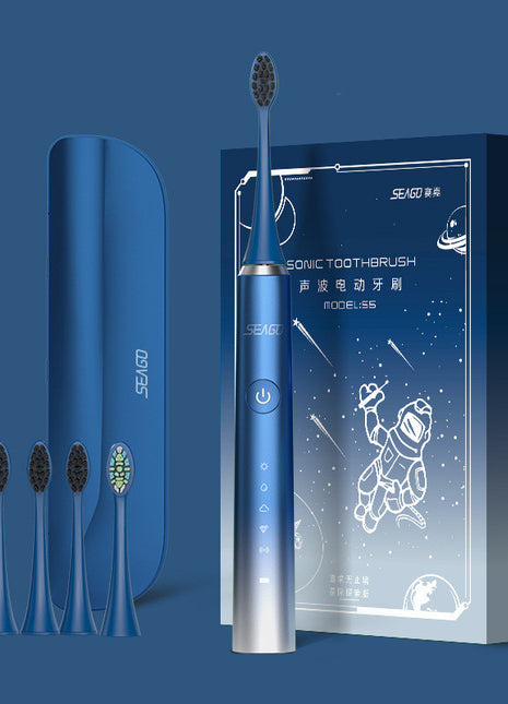 Fully Automatic Soft Bristle Rechargeable Electric Toothbrush