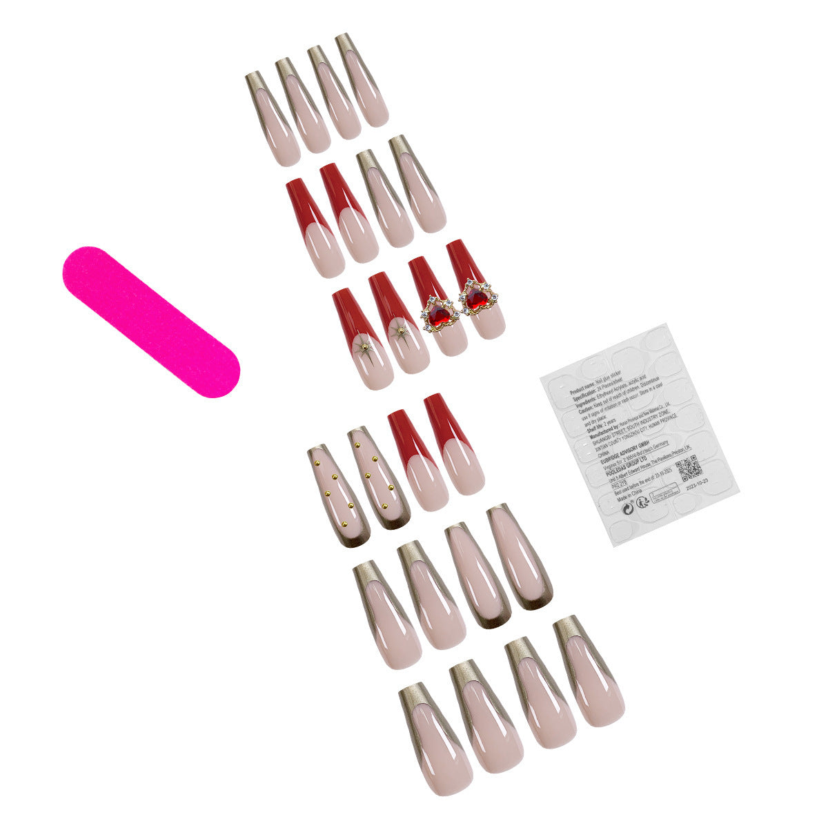 Buy Center Exclusive Offer-Women's Fashion French Entry Lux Nail Stickers