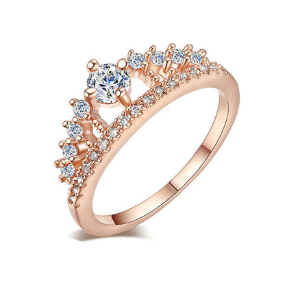 Anillo de corona con microengaste