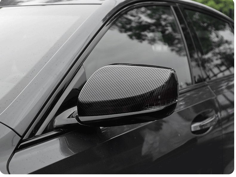 Newly Released at Buy Center: Modified Rearview Protective Shell Mirror Cover Decorative Carbon Fiber Pattern