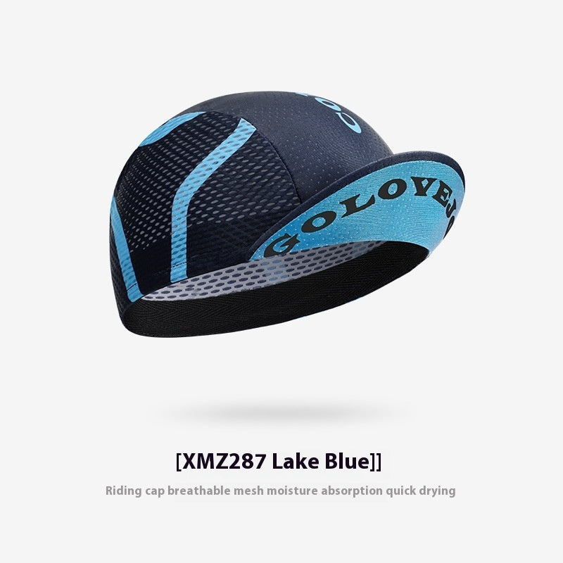 Just Arrived at Buy Center: Cycling Small Hat Summer Road Bike Sun Protection Helmet Liner Sun-proof And Breathable XMZ287 Lake Blue