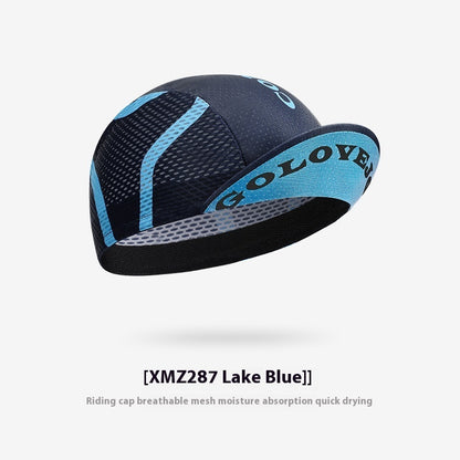 Just Arrived at Buy Center: Cycling Small Hat Summer Road Bike Sun Protection Helmet Liner Sun-proof And Breathable XMZ287 Lake Blue