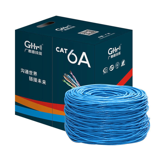 New at Buy Center: Gigabit Oxygen-free Copper Unshielded Network Cable National Standard Super Six Network Cable 305M