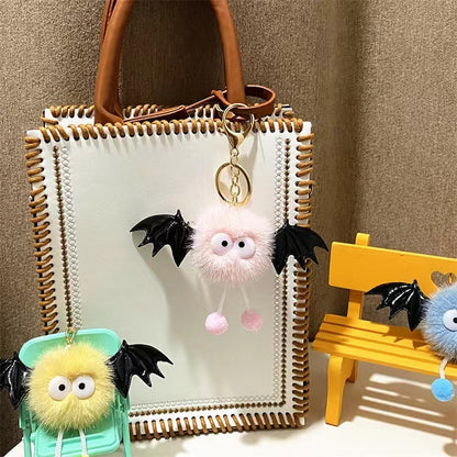 Cute Funny Halloween Artificial Mink Hair Little Devil Package Pendant Buy Center