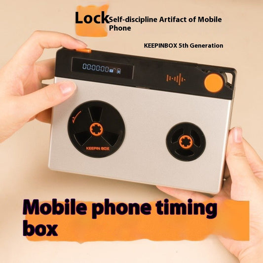 Just Arrived at Buy Center: Mobile Phone Lock Self-discipline Timing Box Ring Addiction