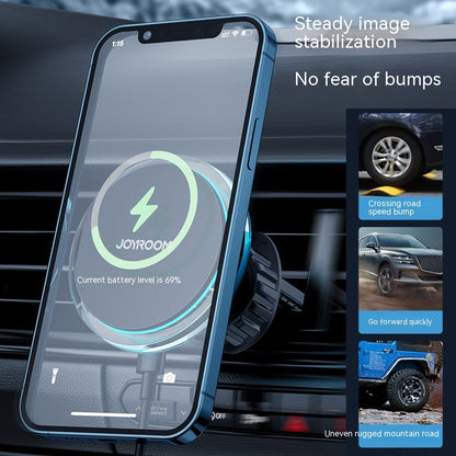 Newly Released at Buy Center: Magnetic Suction Wireless Charging Stand Car Air Outlet Lazy