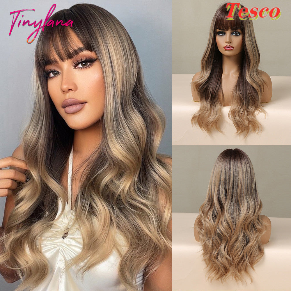 Now Available at Buy Center: Women Wear Wavy Wigs Style A