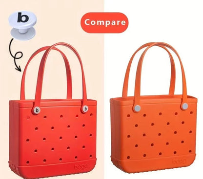 Fresh on the Scene at Buy Center: B- Shaped Plastic Two Cam Buckle EVA Beach Bag Snap Button Silicone Handbag Snap Button