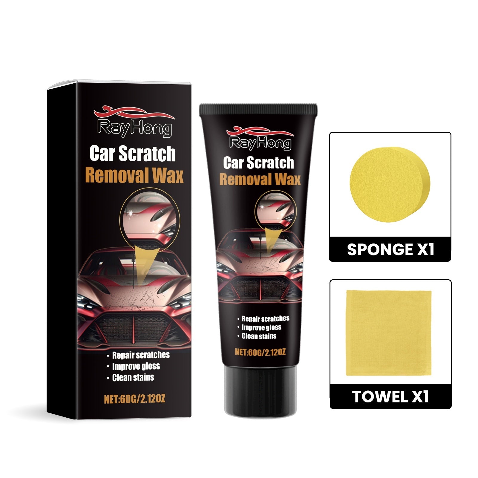 Fresh on the Scene at Buy Center: Car Scratch Removal Wax Car scratch repair kit