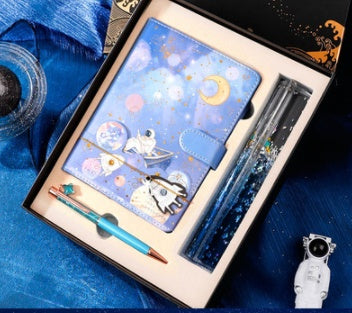 Fresh on the Scene at Buy Center: Galaxy Dream Coloring Page Notebook Cute Cartoon Astronaut 11style