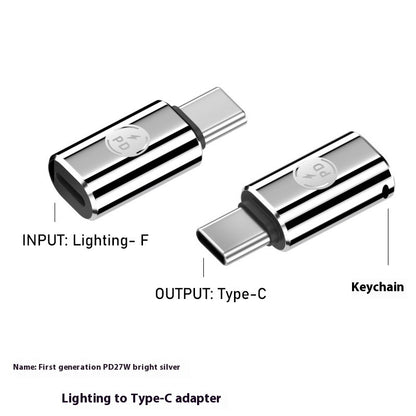 Newly Released at Buy Center: Mobile Phone L To Type-c Male Adapter Lightning Female To C Male 6