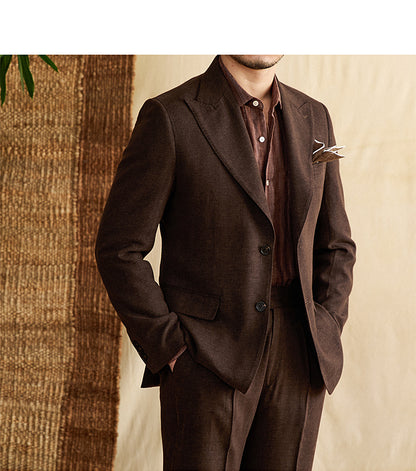 Buy Center Top Rated-Suit Lyocell Breathable Thin High-end Suit