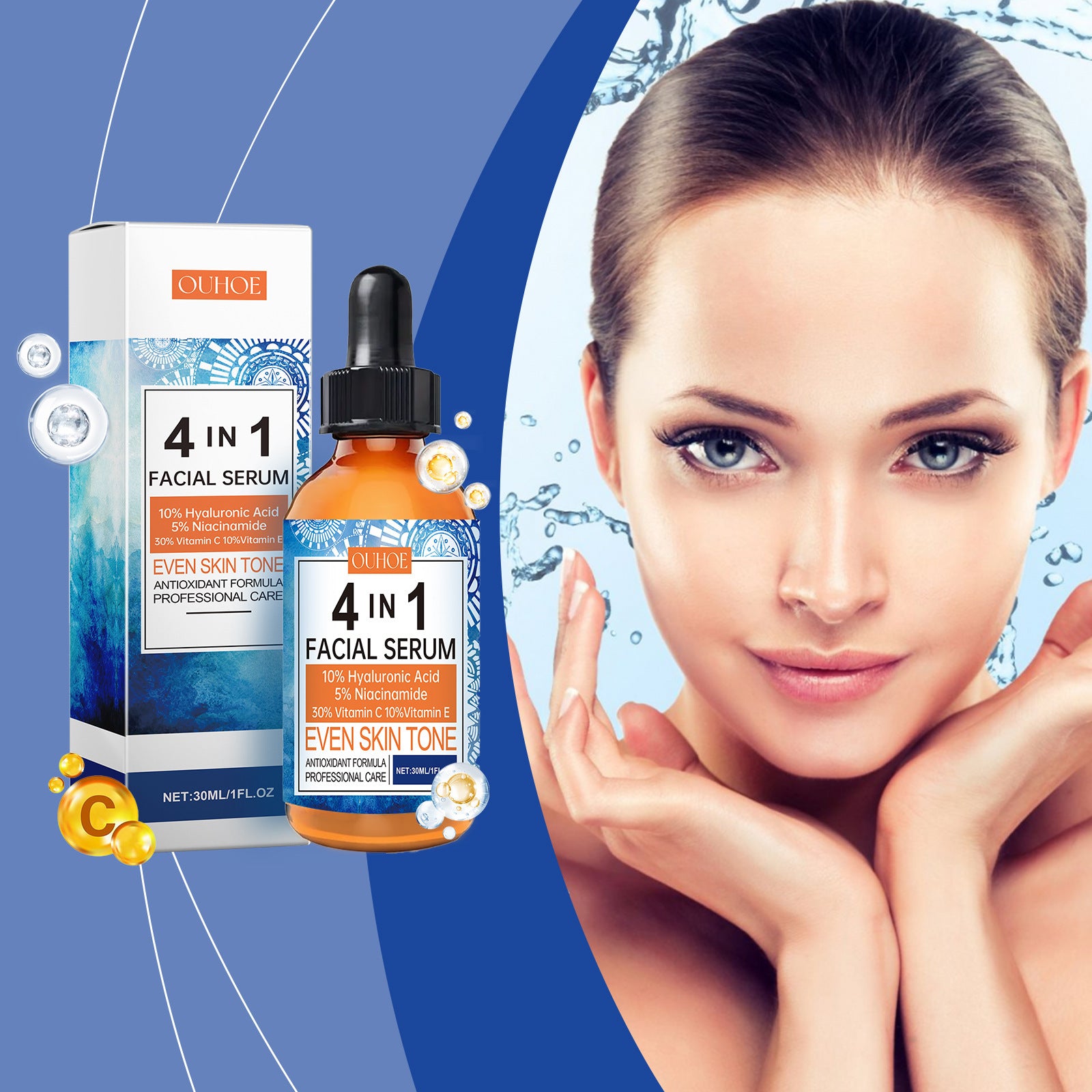 Facial Fluid Improves Skin Elasticity | Health, Beauty & Hair2 | Buy Center