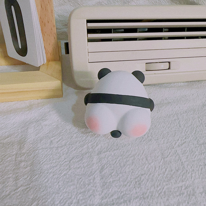 Newly Released at Buy Center: Cute Panda Car Vent Perfume Aromatherapy Car Decoration Back Panda