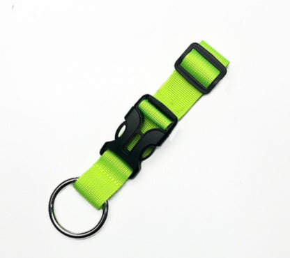 New External Luggage Strap With Multifunctional Elastic Buckle Silver light green