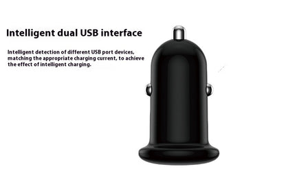 Newly Released at Buy Center: Car Charger Dual-port Usb Fast Charging Mini One To Two