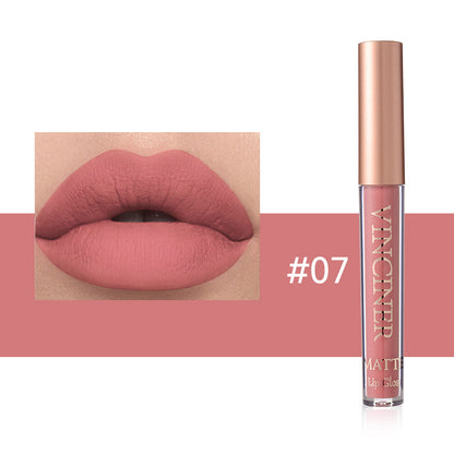 Buy Center Exclusive Offer-12 Colors Lip Lacquer Matte Liquid Lipstick Waterproof 7 Colors