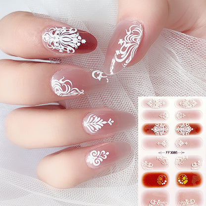 Amazon Fashion 3D Embossed Nail Stickers