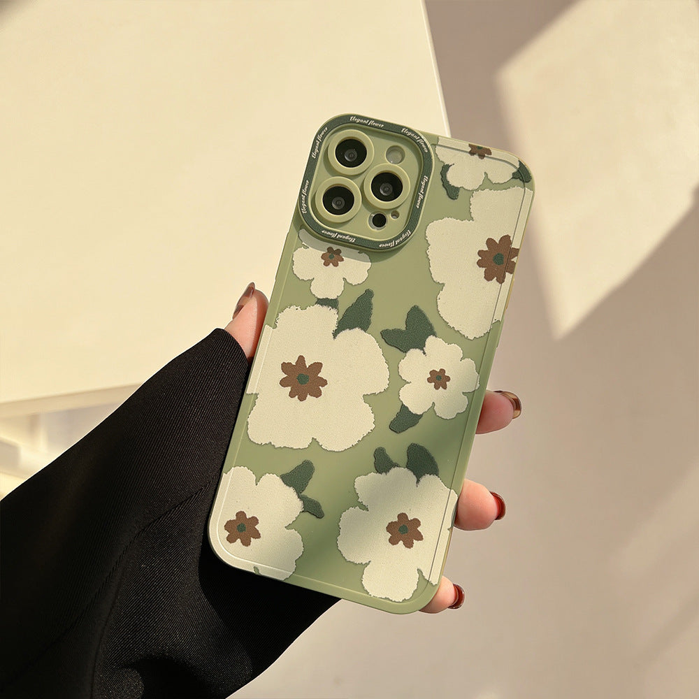 Fresh on the Scene at Buy Center: Back Cover Flower Art Applicable Phone Case