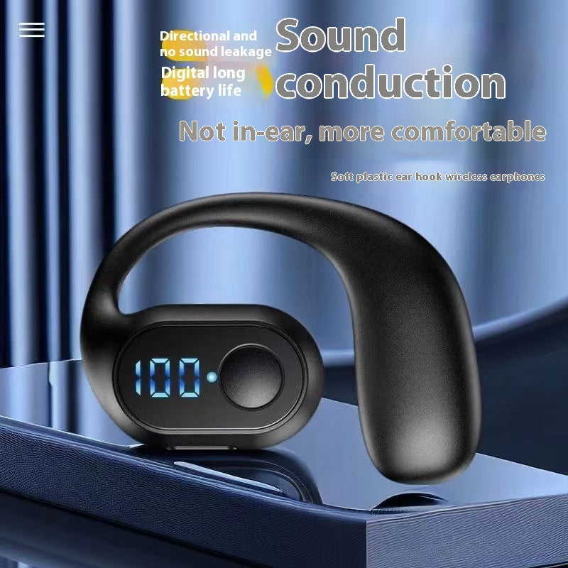 Fresh on the Scene at Buy Center: Business Wireless Headset Ear-mounted Non In-ear Smart Digital Display Digital Black Bags