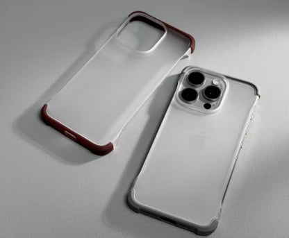 Just Arrived at Buy Center: Borderless Phone Case Frosted Wine Red