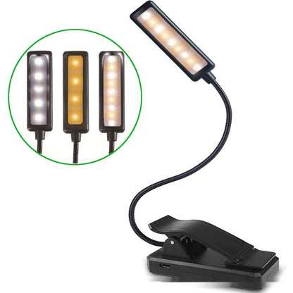 Hot New Items at Buy Center: 9-speed Dimming Portable Book Clip Lamp 9speed dimming