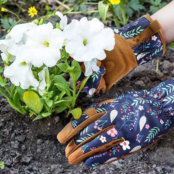 Microfiber Printing Gloves Flower Garden Planting Plucking | Women's Clothing-Accessories-Woman Glove | Buy Center