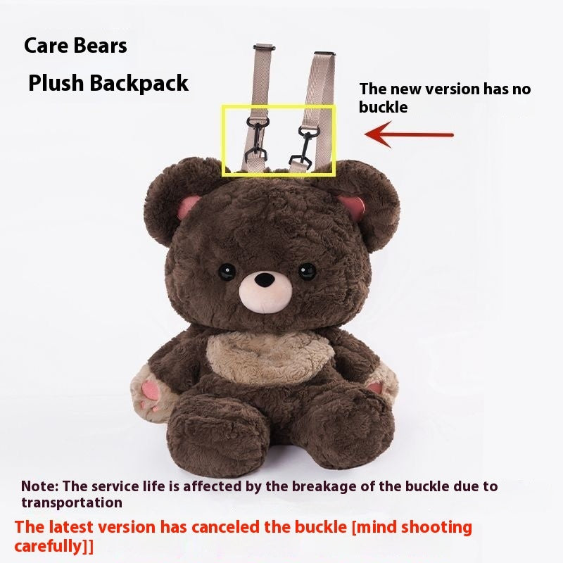 Buy Center Handpicked- Love Bear Cute Plush Bag Backpack