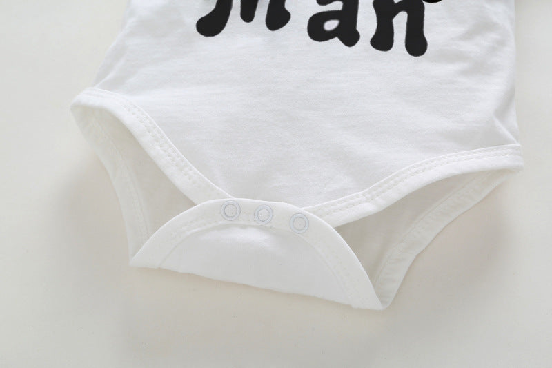 Fresh on the Scene at Buy Center: Minimalist And Creative Printed Men's Baby Set