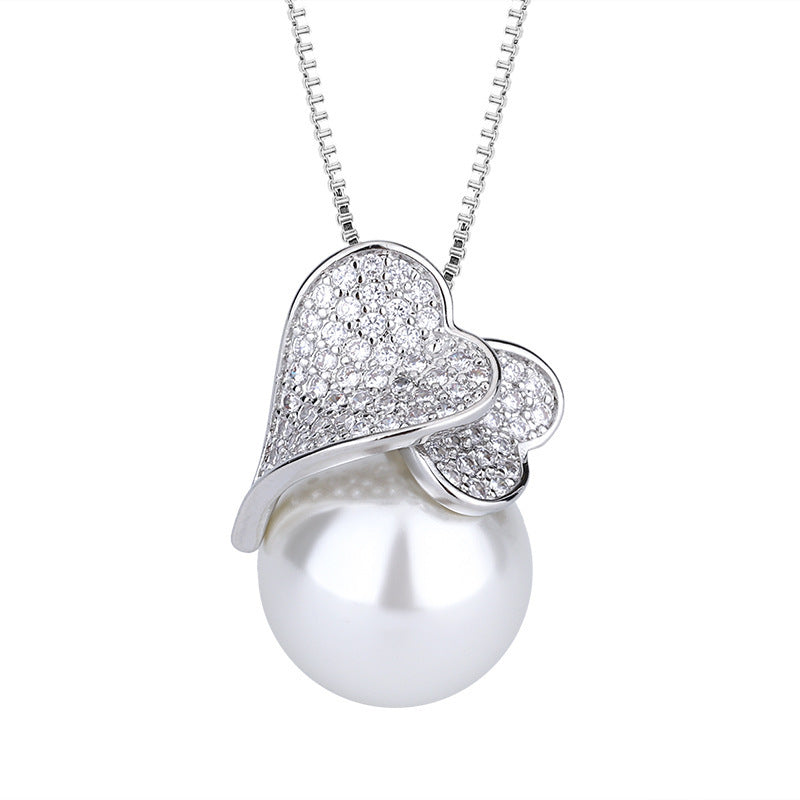 Buy Center Trend-Jewelry Suit Natural Freshwater Pearl Pendant